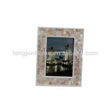 Fancy Gift Pink Shell 8x7 moldura com borda branca